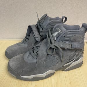 Air Jordan 8 Retro GS 'Cool Grey' Wolf Grey 305368-014 Youth Size 6Y